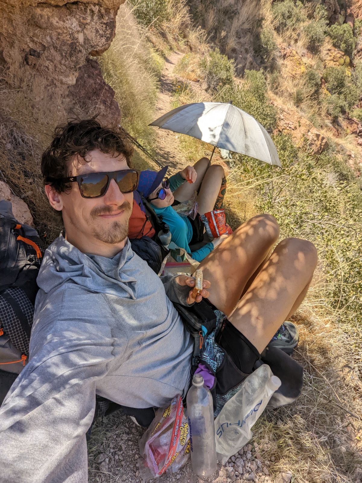 Hiking in the heat